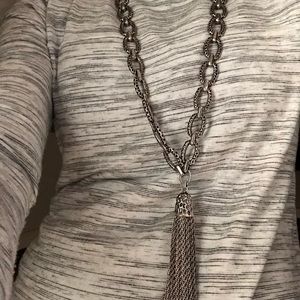 Kendra Scott Necklace -Silver